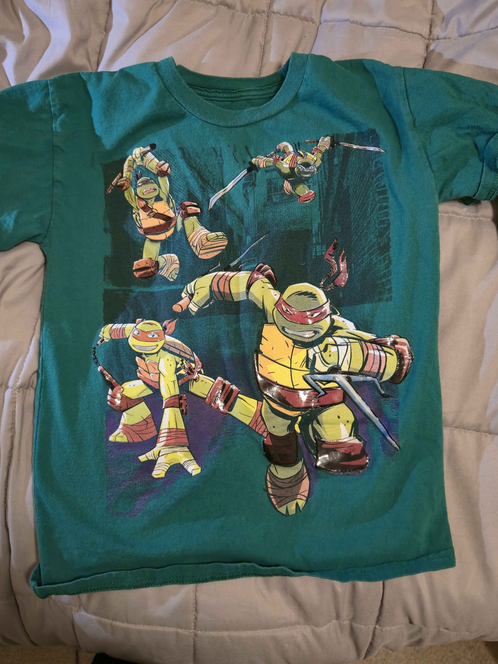 Boys Teenage Mutant Ninja Turtles T-shirt Long Sleeve - Small